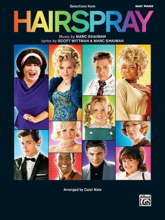 Hairspray The Movie Easy Piano Book