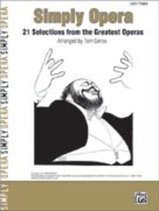 Simply Opera Easy Piano Book