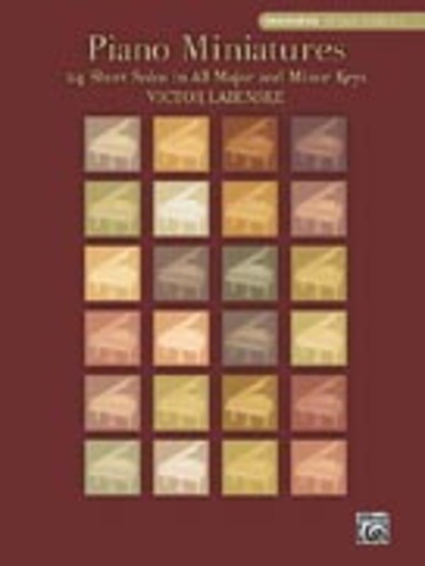 Piano Minatures Book