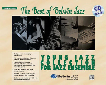 Best of Belwin Jazz Young Jazz Collection Conductor's Score BK/CD
