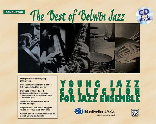 Best of Belwin Jazz Young Jazz Collection Conductor's Score BK/CD