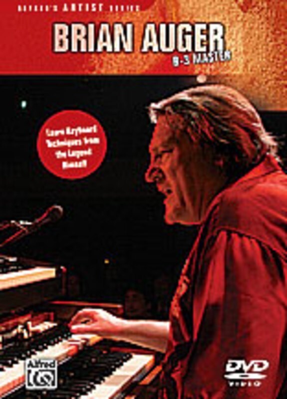 Brian Auger B 3 Master Electronic Keyboard DVD Book