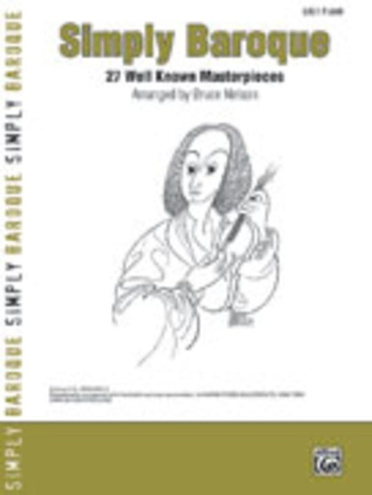 Simply Baroque Easy Piano Book
