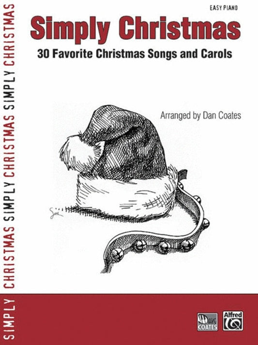 Simply Christmas Easy Piano Arr Coates Book