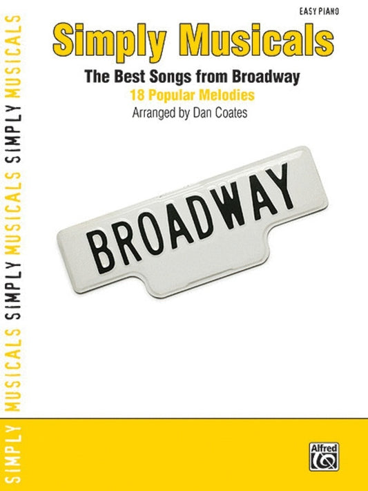 Simply Musicals Easy Piano Arr Coates Book