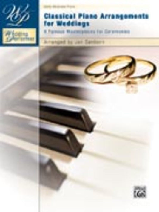 Classical Piano Arrangements For Weddings Book