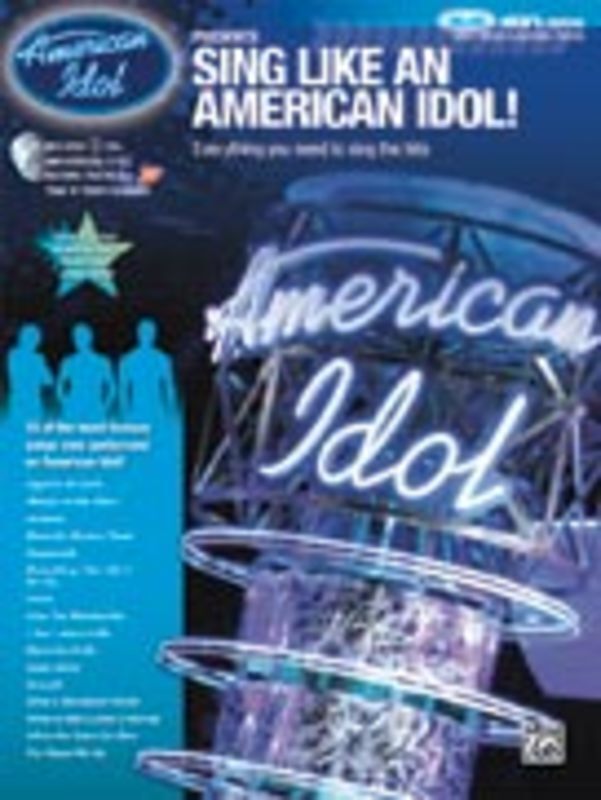 Sing Like An American Idol Deluxe Mens Book/2CD