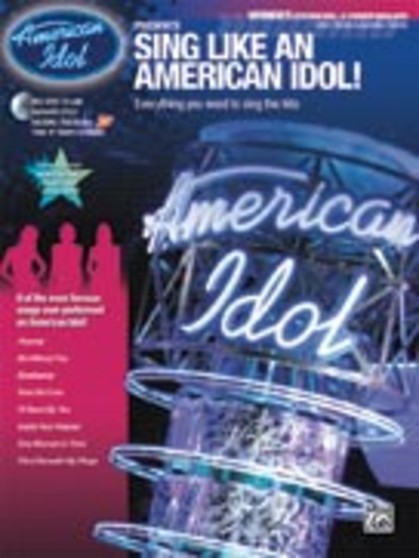 Sing Like An American Idol Mens Top Hits 1 Book/CD