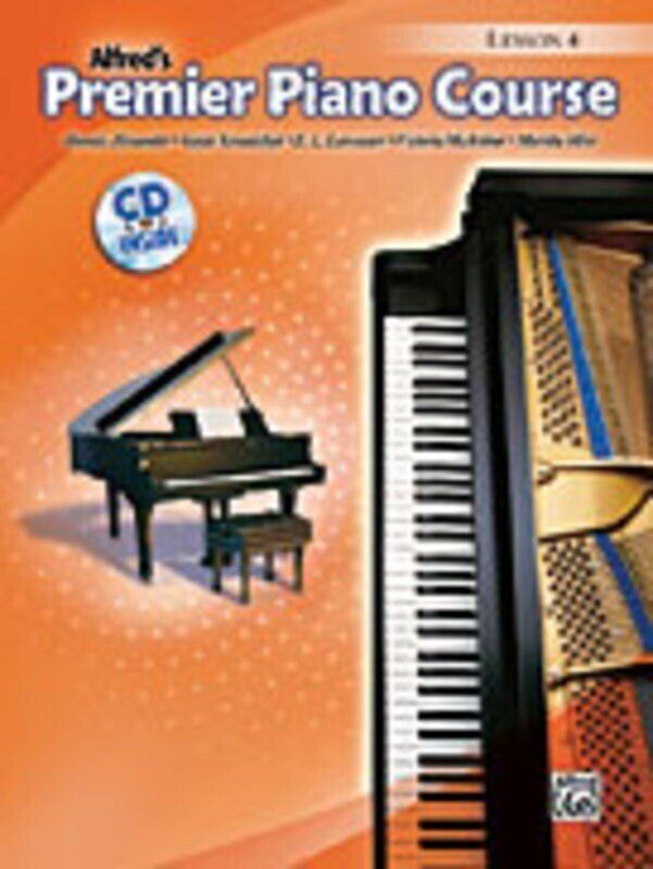 Premier Piano Course Lesson 4 Book with CD