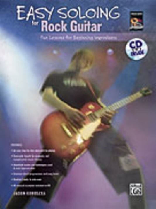 Easy Soloing For Rock Guitar Book/CD Book