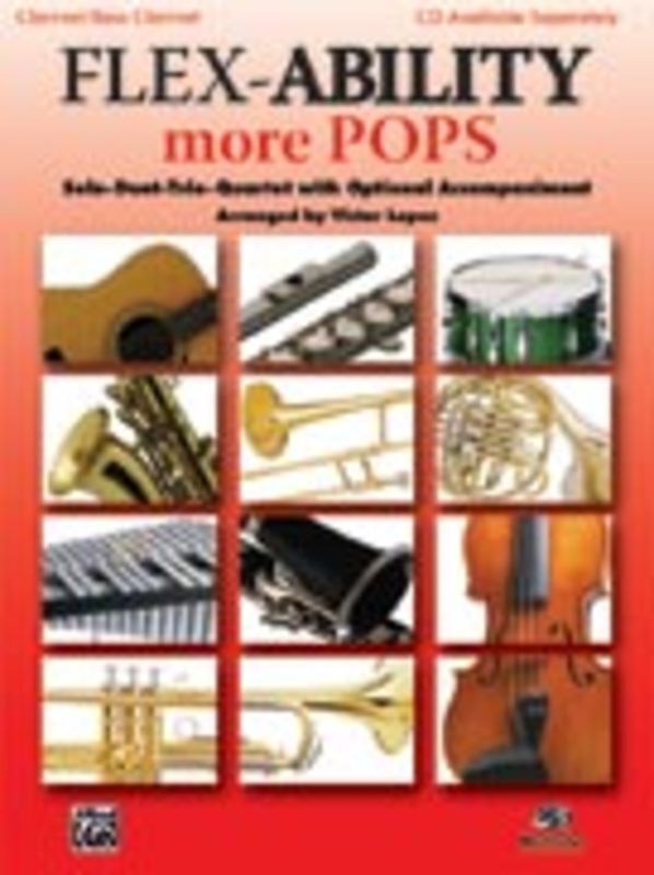 Flexability More Pops Clarinet / Bass Clarinet Book