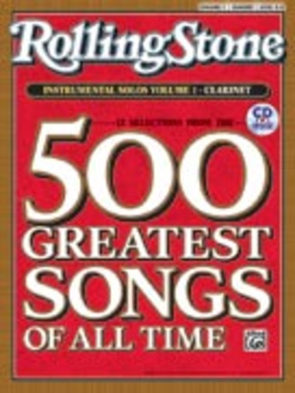Rolling Stone Selections Inst Solos 1 Book/CD Cla