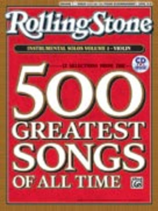 Rolling Stone Selections Inst Solos 1 Violin Book/CD Book
