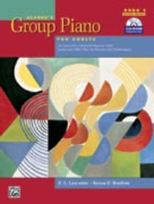 Alfreds Group Piano For Adults Book 1 Book/CDr 2nd Book