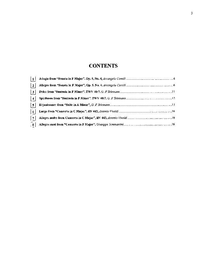 Suzuki Recorder School Vol. 8 Accompaniment Part - Piano Accompaniment for Recorder — view 2