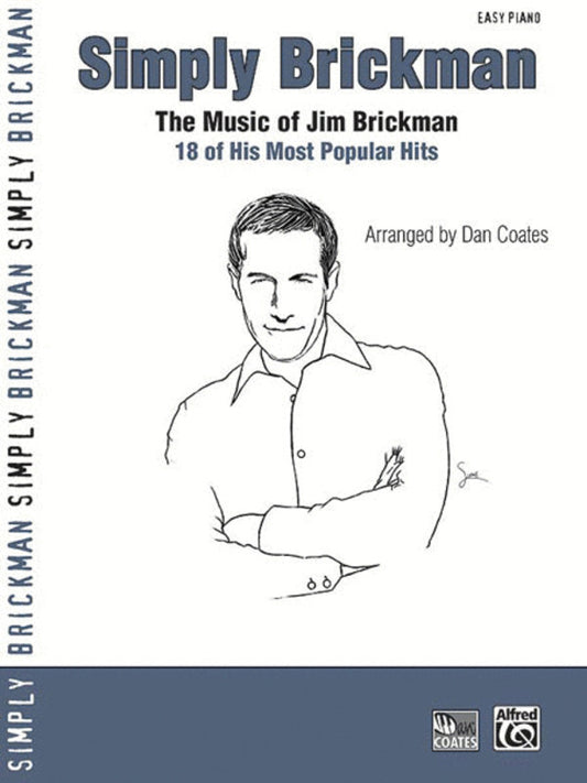 Simply Brickman Easy Piano Arr Coates Book