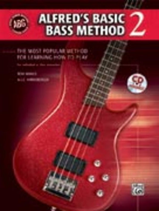 Alfreds Basic Bass Method Book 2/CD Book