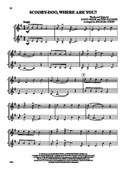 Pop Duets for All (Revised) for Clarinet/Bass Clarinet by Michael Story, 24 Pages, Alfred Music, Woodwind Series — view 2