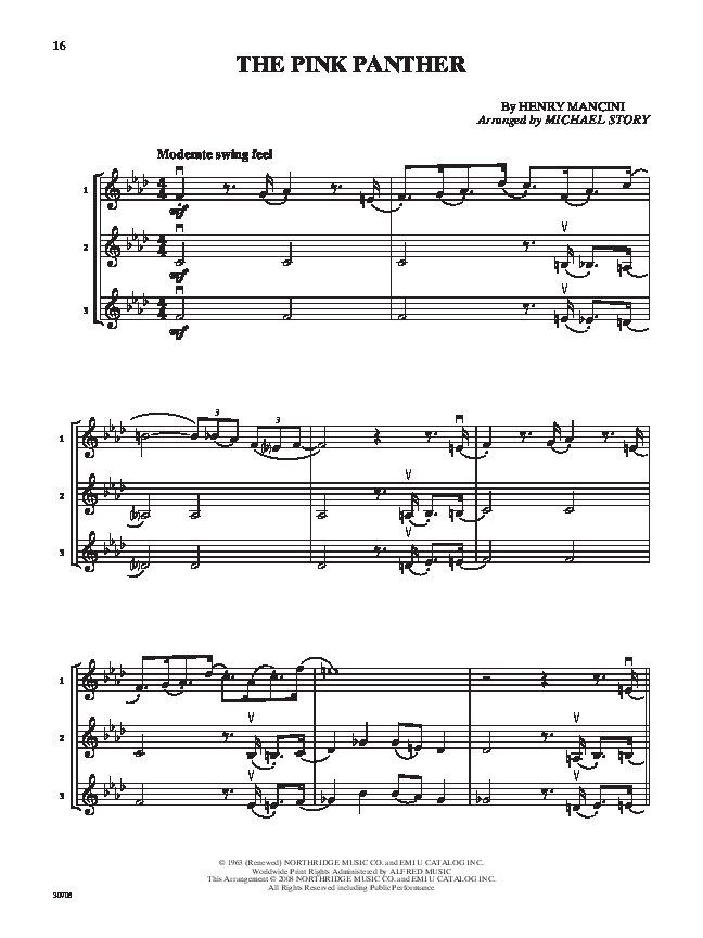 Pop Trios for All (Revised) Violin by Michael Story - Alfred Music - 24 Pages - For All Series — view 2