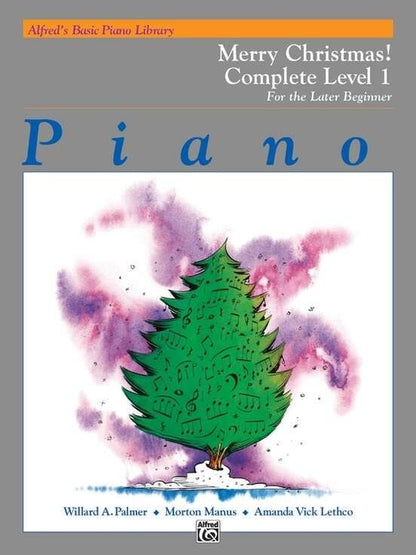 Alfred's Basic Piano Library Merry Christmas! Complete Level 1 (1A/1B)
