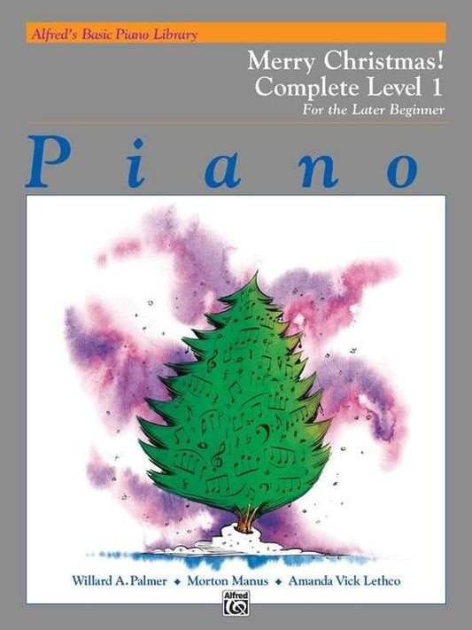 Alfred's Basic Piano Library Merry Christmas! Complete Level 1 (1A/1B)