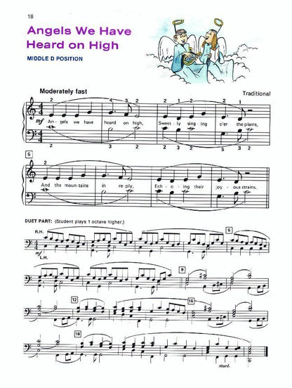 Alfred's Basic Piano Library Merry Christmas! Complete Level 1 (1A/1B) — view 3