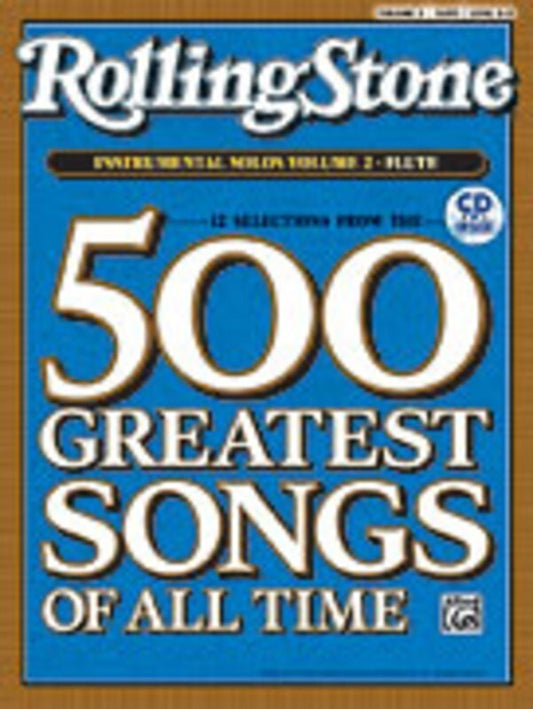 Rolling Stone Selections Inst Solos 2 Book/CD Flute Book