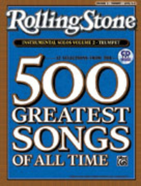 Rolling Stone Selections Inst Solos 2 Book/CD Trumpet Book
