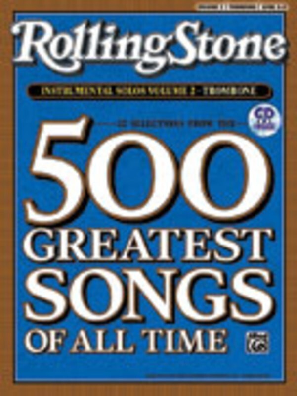 Rolling Stone Selections Inst Solos 2 Book/CD Trombone Book