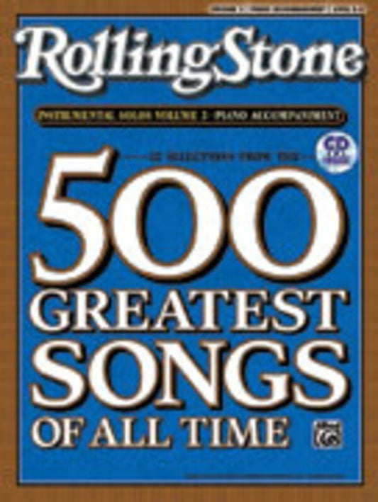 Rolling Stone Selections Inst Solos 2 Book/CD Piano Book