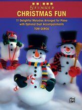 5 Finger Christmas Fun Arranged by Tom Gerou for Piano, 32 Pages