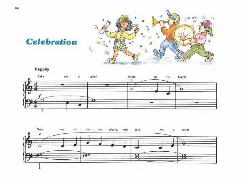 Alfred's Basic Piano Prep Course Lesson Book B — view 4