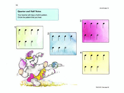 Alfred's Basic Piano Prep Course Activity & Ear Book A — view 2