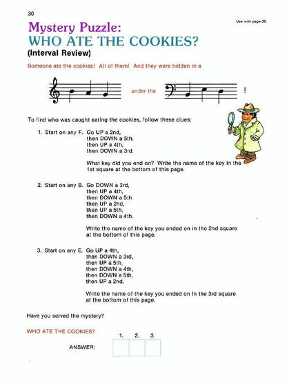 Alfred's Basic Piano Prep Course Theory Book B — view 3