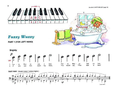 Alfred's Basic Piano Prep Course Solo Book Level A — view 2
