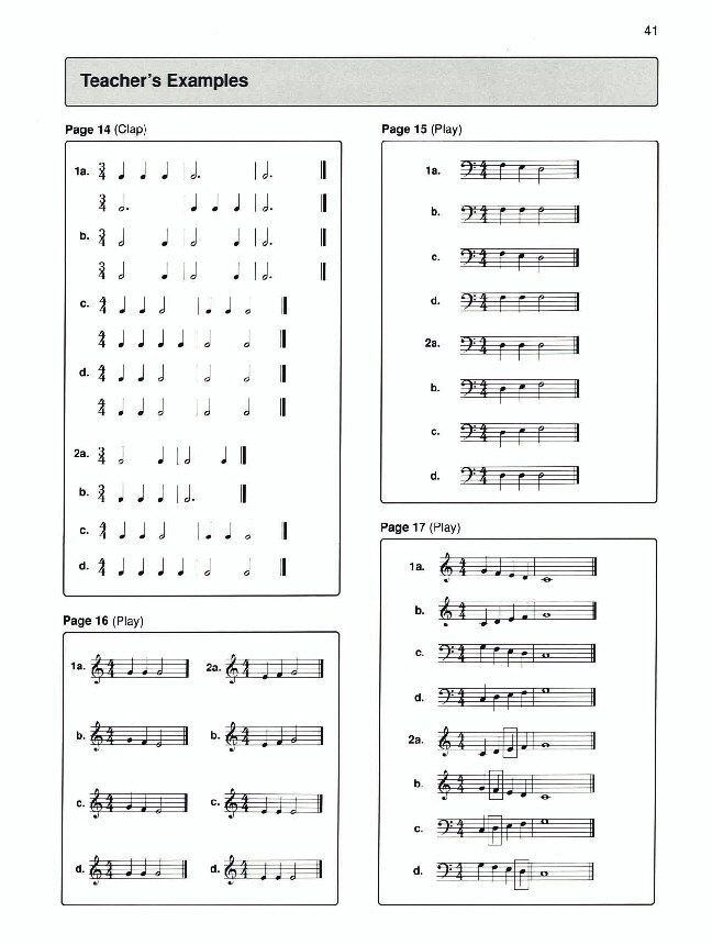 Alfred's Basic Piano Library Ear Training Book 1A — view 2