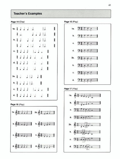 Alfred's Basic Piano Library Ear Training Book 1A — view 2
