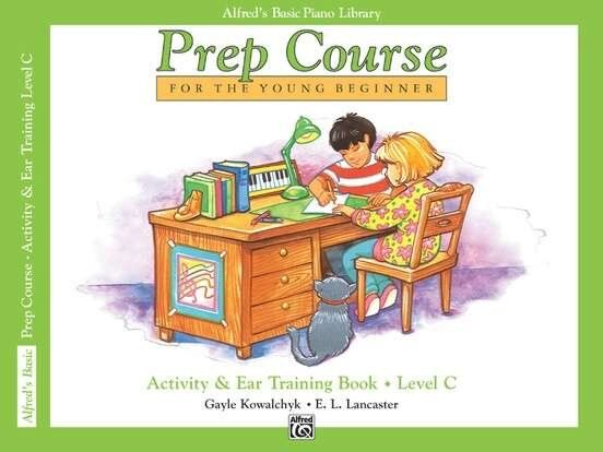 Alfred's Basic Piano Prep Course Activity & Ear Training Level C