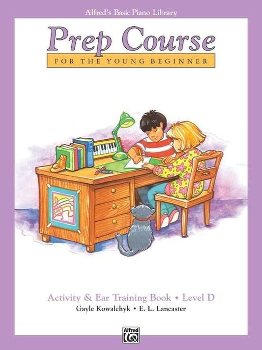 Alfred's Basic Piano Prep Course Activity & Ear Training Level D
