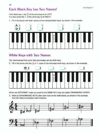 Alfred's Basic Piano Prep Course Theory Book Level C — view 2