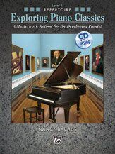 Exploring Piano Classics Repertoire Level 1 Book/CD by Nancy Bachus