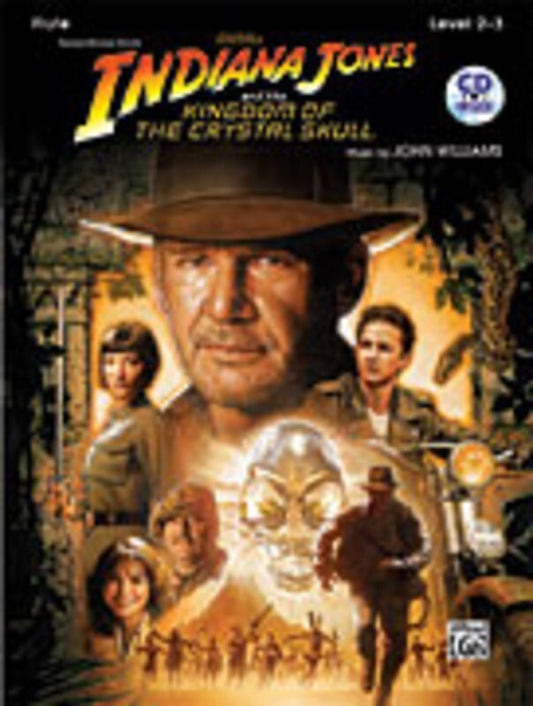 Indiana Jones Kingdom Crystal Skull Book/CD Flute Book