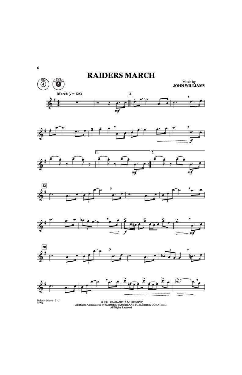 Indiana Jones Kingdom of the Crystal Skull Alto Sax BK/CD — view 3