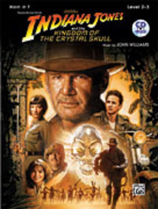 Indiana Jones Kingdom Crystal Skull Book/CD French Horn Book