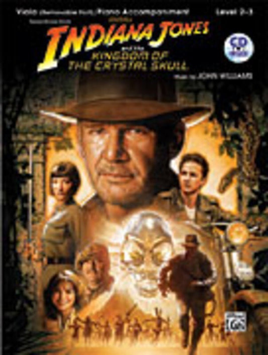 Indiana Jones Kingdom Crystal Skull Book/CD Viola Book