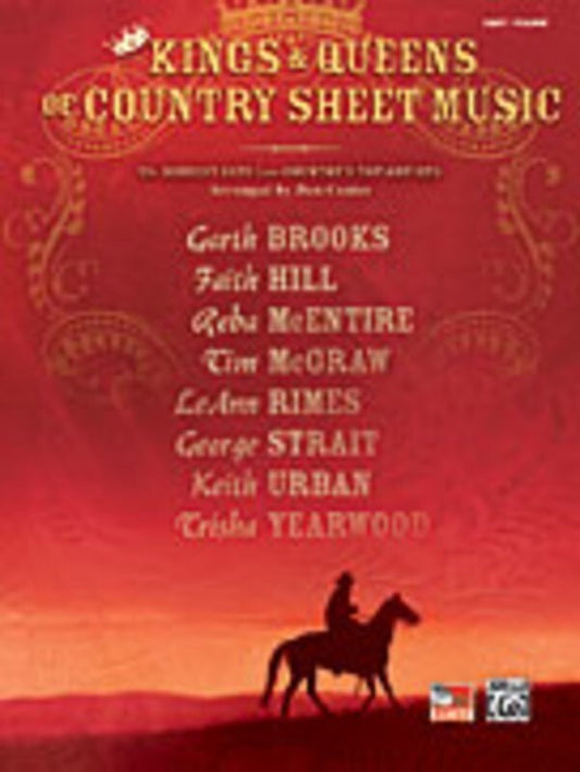 Kings And Queens Of Country Sheet Music Easy Piano Book