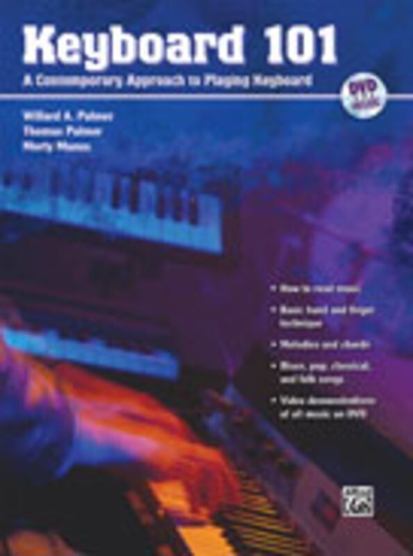 Keyboard 101 Book DVD Book