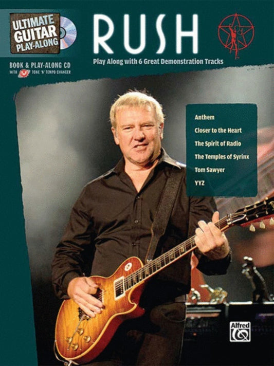 Rush Ultimate Guitar Play Along Book/CD Book