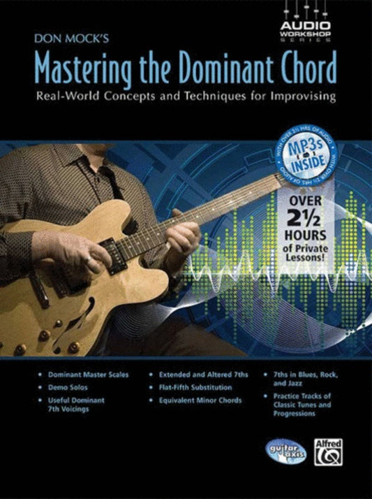 Mastering The Dominant Chord Book/CD Guitar Book