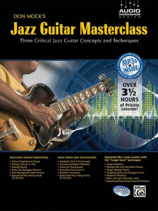 Jazz Guitar Masterclass Book/CD Book